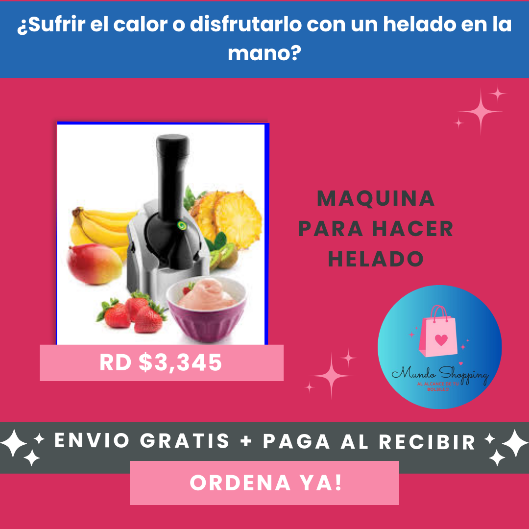 Maquina para hacer helado Frozzy™ | Combate el calor con el poder del helado casero 🔥🍦