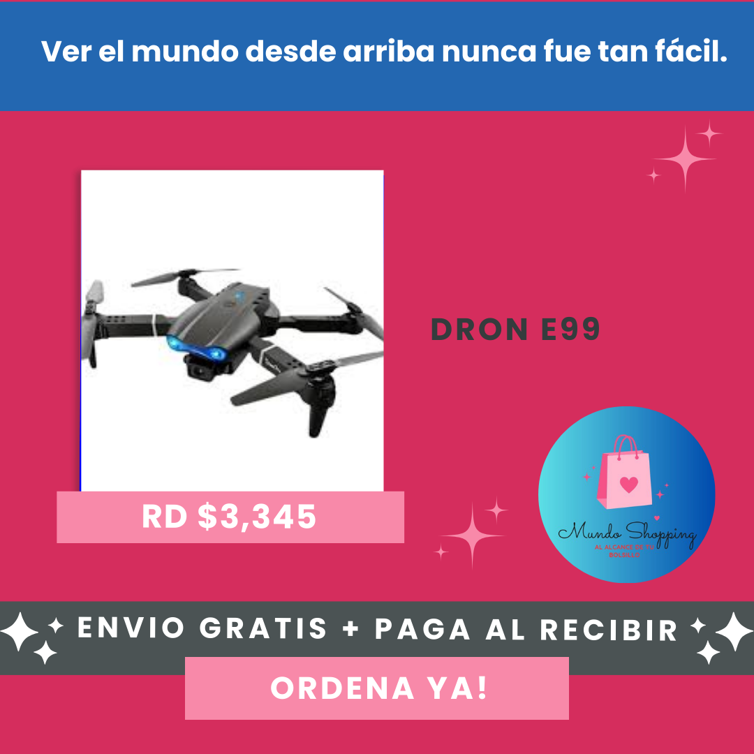 Dron E99 Skyver™ | Eleva tu creatividad, captura momentos únicos desde lo más alto📸🌄🚀