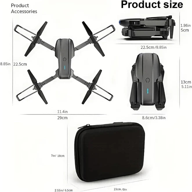 Dron E99 Skyver™ | Eleva tu creatividad, captura momentos únicos desde lo más alto📸🌄🚀