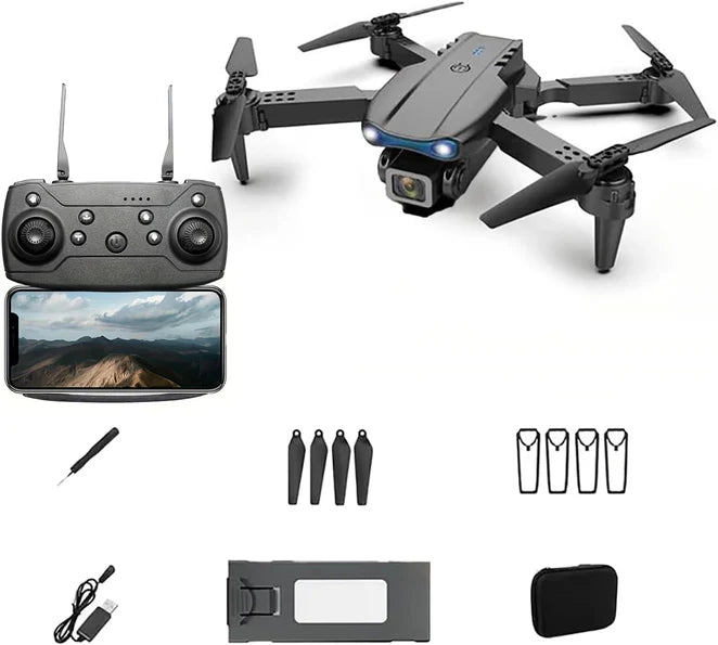 Dron E99 Skyver™ | Eleva tu creatividad, captura momentos únicos desde lo más alto📸🌄🚀